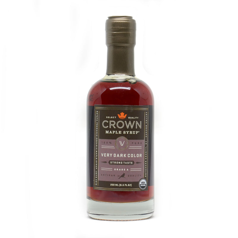 Crown Maple Very Dark Colour and Strong Taste Maple Syrup