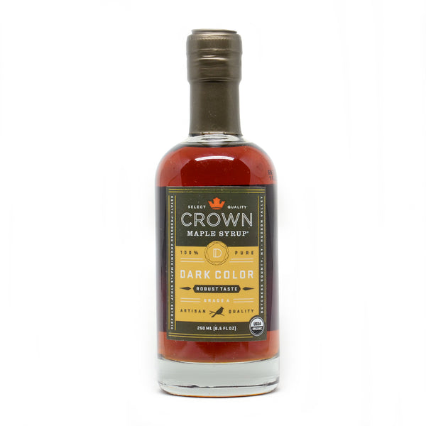 Crown Maple Dark Colour and Robust Taste Maple Syrup