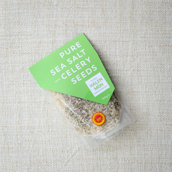 Halen Môn Pure Sea Salt with Celery Seeds 100g